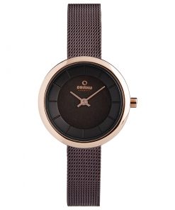 Obaku Watches - STILLE - WALNUT